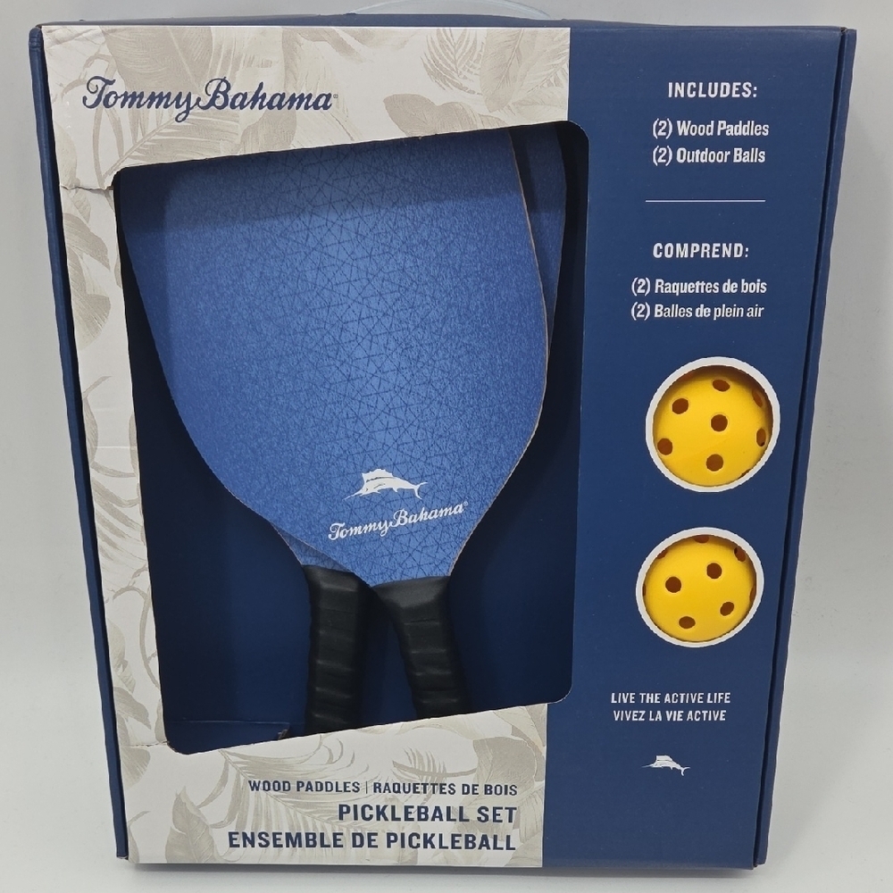 Pickle Ball Set Tommy Bahama NEW
